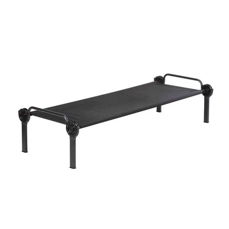 Direkt Vom Hersteller Disc-O-Bed Feldbett ONE XL Einzelbett schwarz 217x97cm Campingbett Campingliege