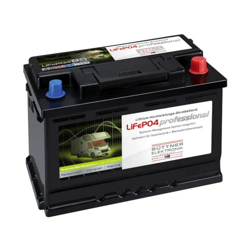 Batterie 85Ah Akku LiFePo4 Lithium-Eisen-Phosphat 12V Autobatterie, Wohnmobil Preisreduziert