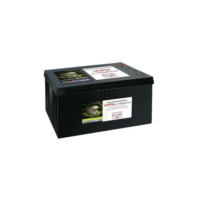 Batterie 300Ah Akku LiFePo4 Lithium-Eisen-Phosphat 12V Autobatterie, Wohnmobil Finale Aktion
