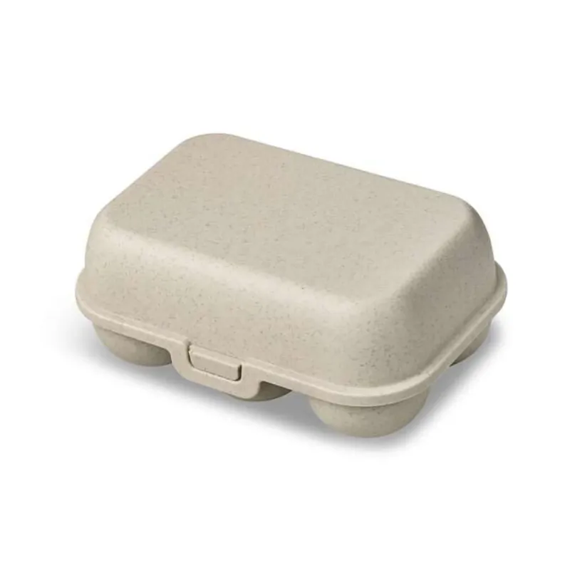 Angebot Koziol EGTO GO Eierbox für 6 Eier - 100% organic, Stapelbar, Beige, Camping
