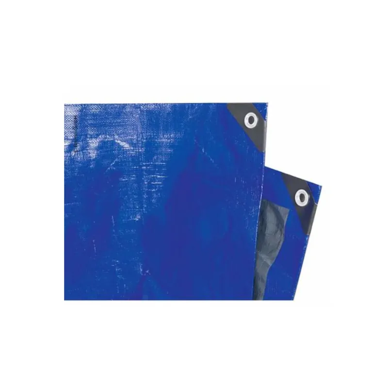 Preisreduziert Tarpaulin 3x4m 170g/m² - Allzweckplane Abdeckplane mit Ösen Outdoor Plane - blau