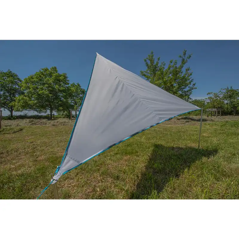 Bent verbindbares Sonnensegel „Zip-Canvas“ Neuseeland Grau, Tarp Sonnenschutz Markenware