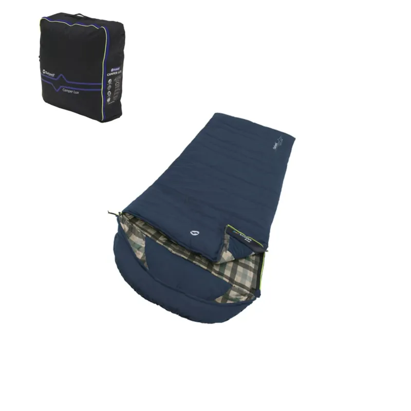 Outwell Schlafsack Camper Lux, 235x90cm, Links, Deckenschlafsack Koppelbar Kracherpreis