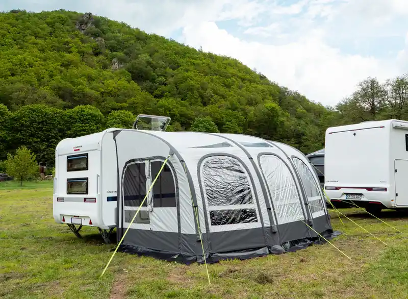 Aktuell Wohnwagen-Luftvorzelt TAVIRA AIR 390 Ganzjahreszelt 300D Oxford