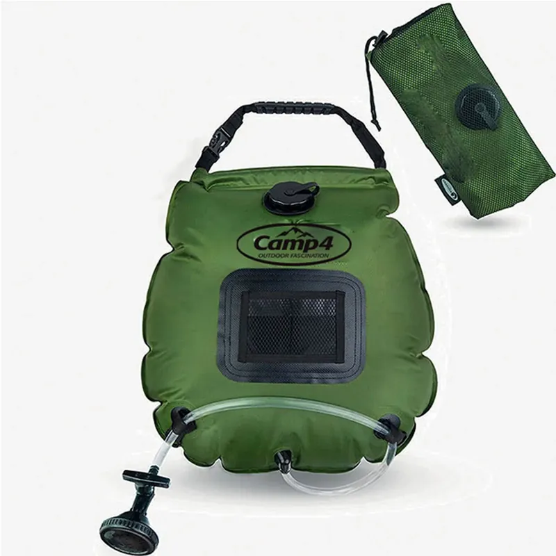 Camping Solardusche 20L Campingdusche Solar Dusche mit Temperaturanzeige, Brause Bestseller