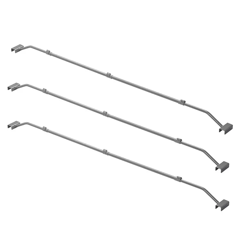 Finale Aktion 3x Anhänger Flachplanenbügel verstellbar 140-208cm Planenstütze Planenbügel