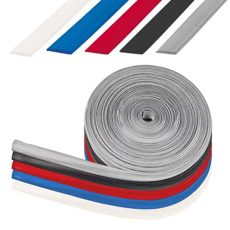 Top-Seller Kederband 12 mm 10 Meter div. Farben Kunststoff Leistenfüller für Wohnwagen