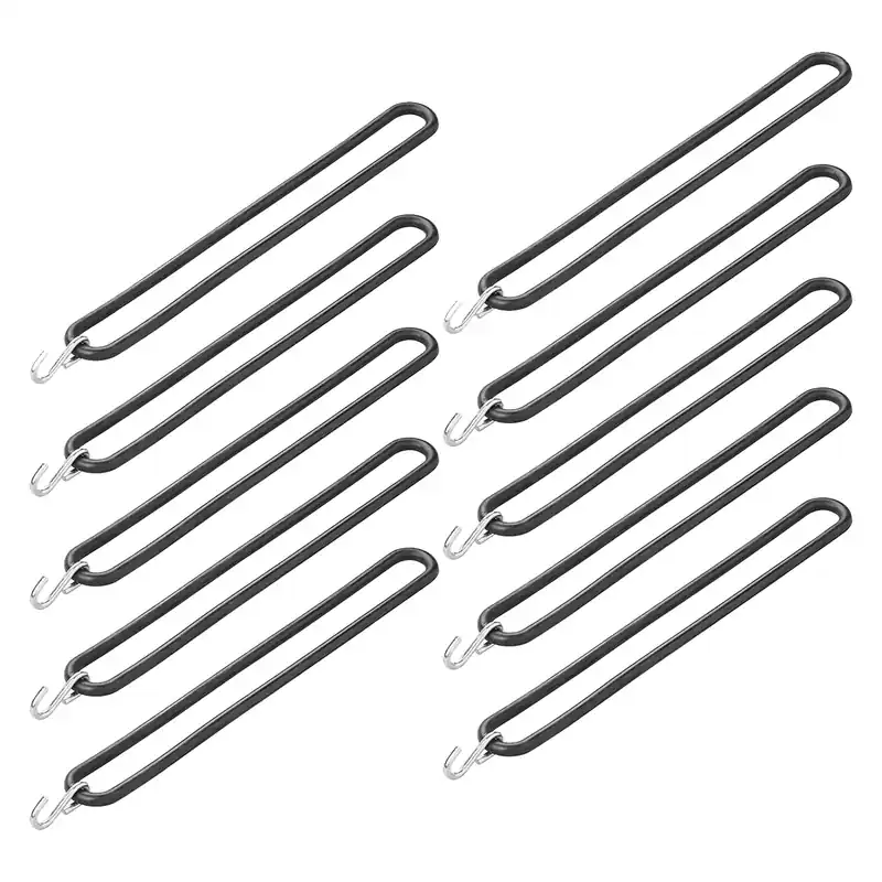 10x Gummi Spannring 300mm mit S-Haken Gummispanner für Planen, Anhängerplanen Günstig