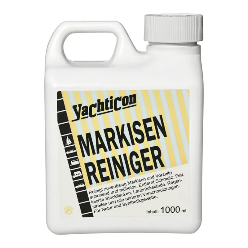 Yachticon Markisen Reiniger Natur-/Synthetikgewebe 1L für Wohnwagen & Wohnmobil Zertifiziert