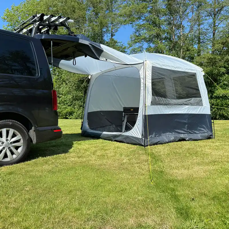 Freizeitschmiede® Buszelt - Komfort auf 6,25 qm, Höhe 2,15 m, 4-6 Personen Sichere Zahlung