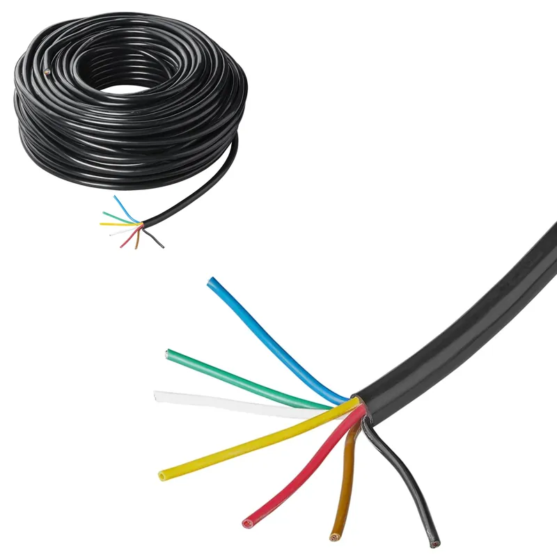 10 Meter Fahrzeugkabel 7x1,5 mm² Fahrzeugleitung Kabel 7 adrig PKW Anhänger Meterware Bestseller
