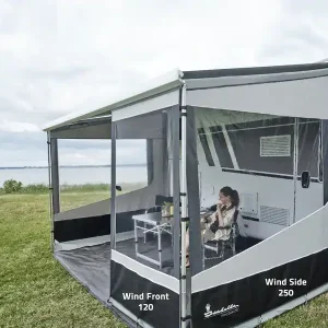 WIND SIDE 250 Seitenwand – UV-beständiges IsaLight Gewebe für Markisen Neu Im Sortiment