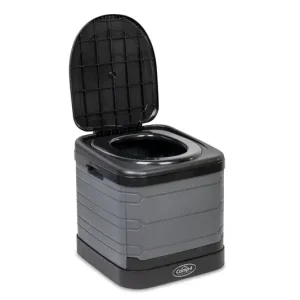 Faltbare Campingtoilette L – Platzsparend und belastbar bis 150 kg Geprüft