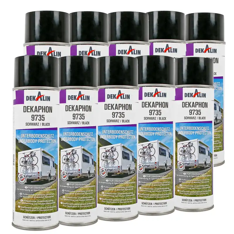 10x Dekaphon 9735 Unterbodenschutz für Sperrholz & Fußbodenplatten 500ml Nur Heute