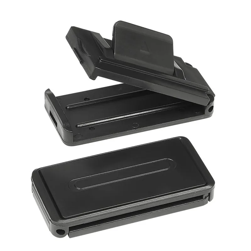 2 Stück Schwarz Gurtstopper Gurtclip Sicherheitsgurt Schloss Gurtadapter Clip Top-Angebot