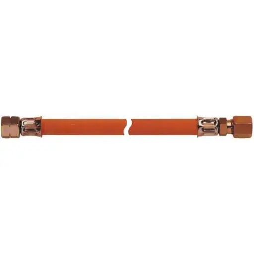 Gasschlauch 1/4" links x RVS 10 kältebeständig 40 cm Solange Der Vorrat Reicht