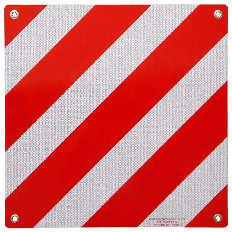 Billig Alu Warntafel für Italien