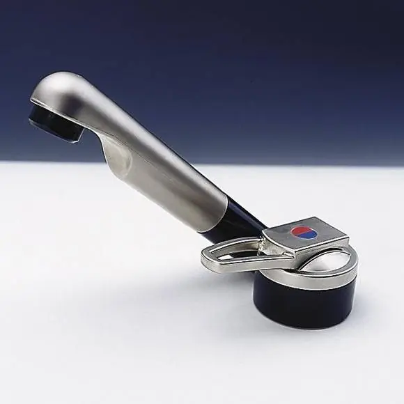 Neuheit Reich Wasserhahn Keramik De Luxe chrom/schwarz