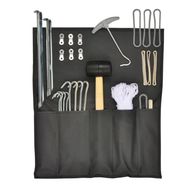 Zeltzubehör Set 34 teilig Neue Kollektion