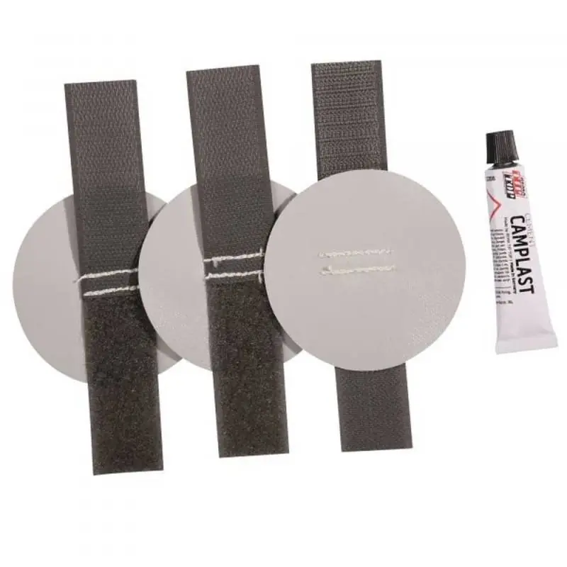 3er-Pack Zeltstabbefestiger - grau Bestpreis