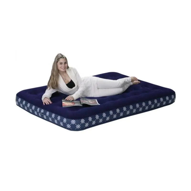 Schnäppchen Luftbett mit integrierter Pumpe 191 x 137 x 22 cm