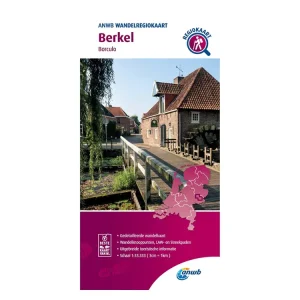 ANWB Berkel Wanderkarte Neue Kollektion