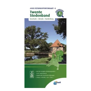 ANWB Twente Stedenband 8 Radwanderkarte Sonderangebot