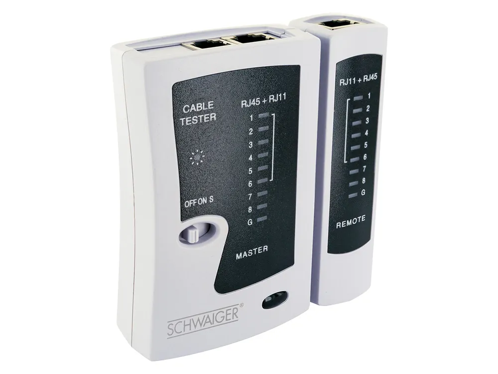 Schwaiger Netzwerkkabeltester Knallerangebot