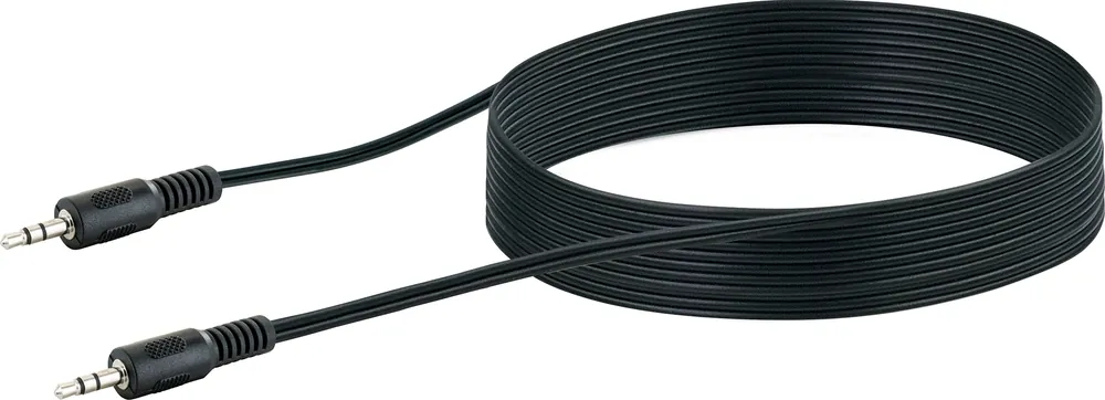 Neu Schwaiger AUDIO 3 meter Anschlusskabel Klinkenstecker 3,5 mm