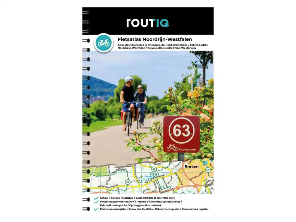 Routiq Nordrhein-Westfalen Fahrrad-Atlas Super-Preis