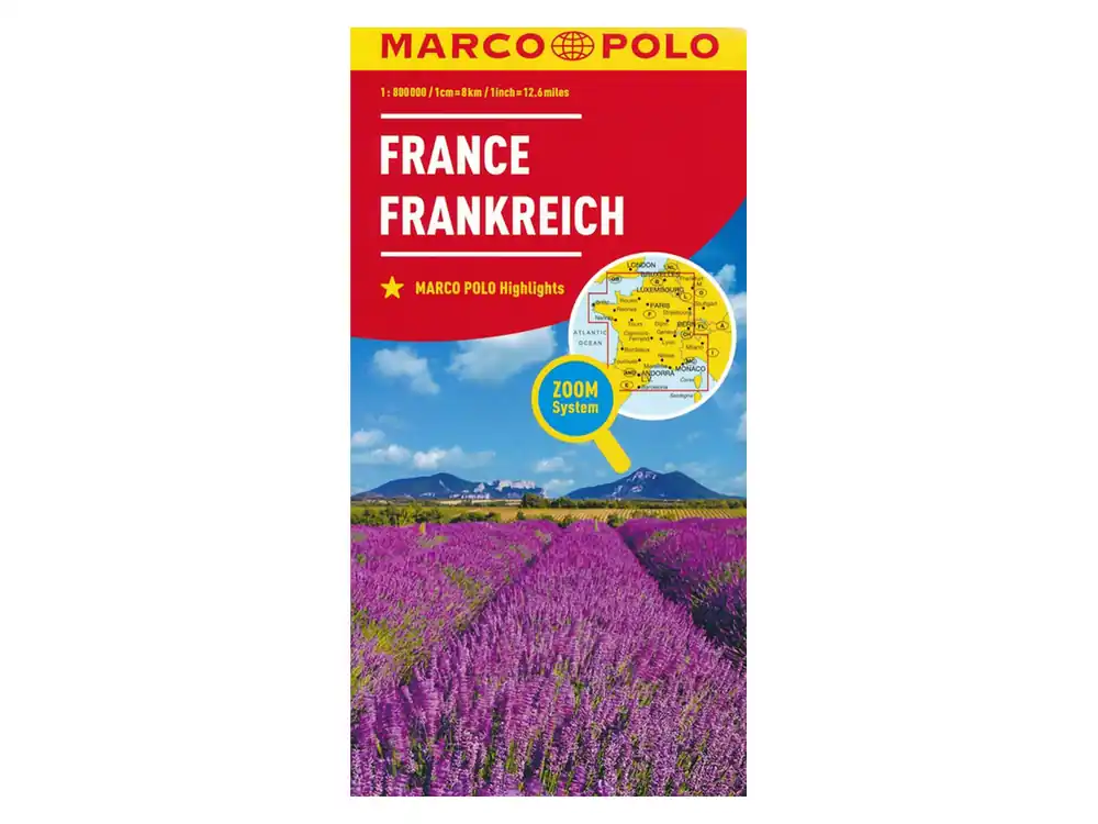 Marco Polo Frankreich Straßenkarte Bestseller