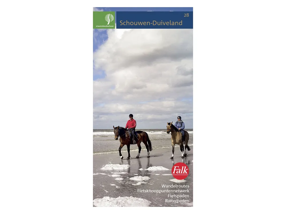 Sale Falk Schouwen Duiveland 28 Wanderkarte