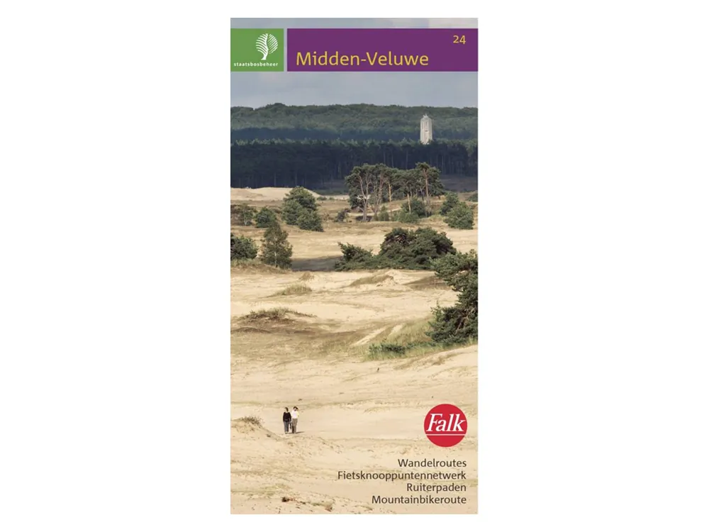 Super-Preis Falk Midden-Veluwe 24 Wanderkarte