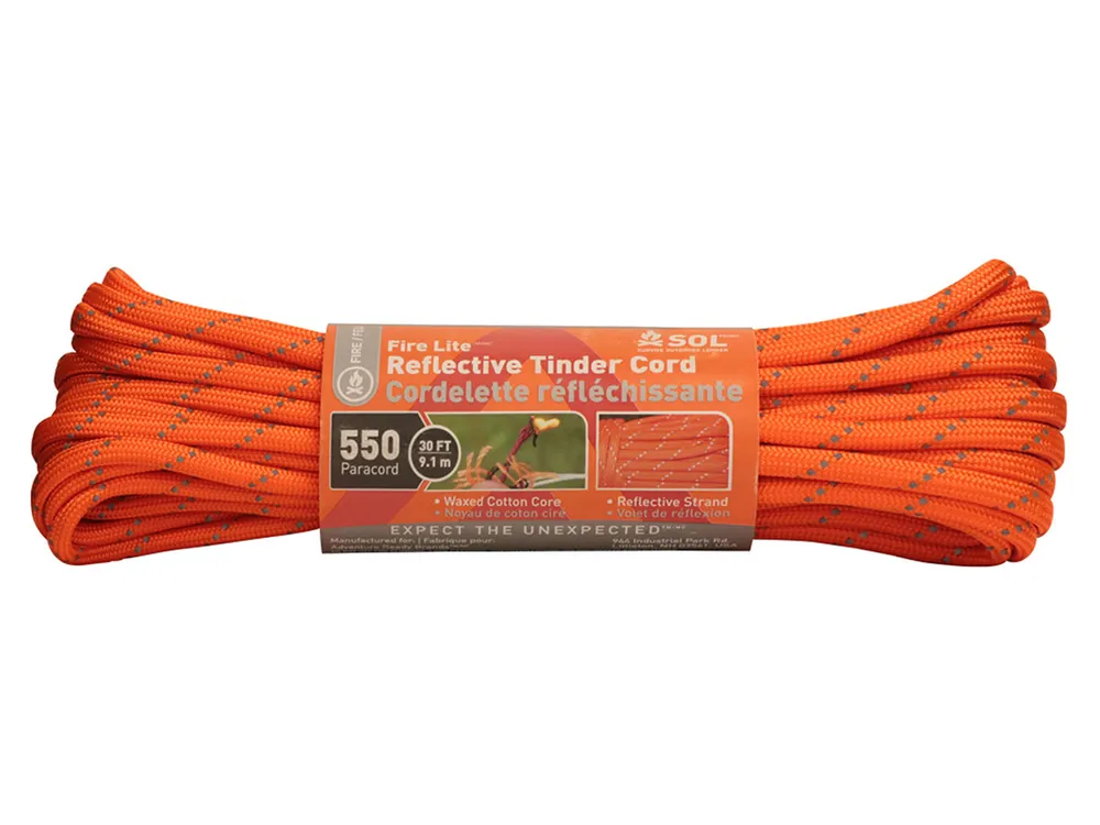 SOL Fire Lite 550 Tinder 9,1 m Paracord Top-Preis