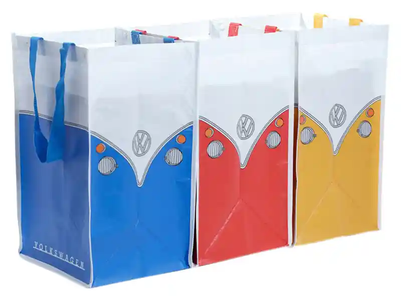 VW Bus T1 recyceltes Taschen-Set Schneller Versand