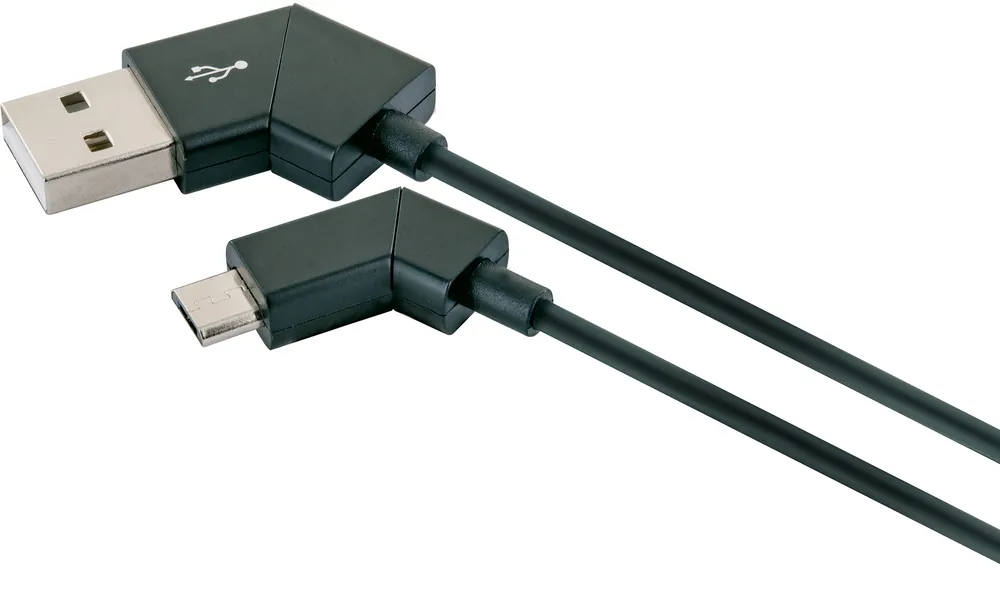 Schwaiger Micro USB 2.0 drehbare Ladekabel Billig
