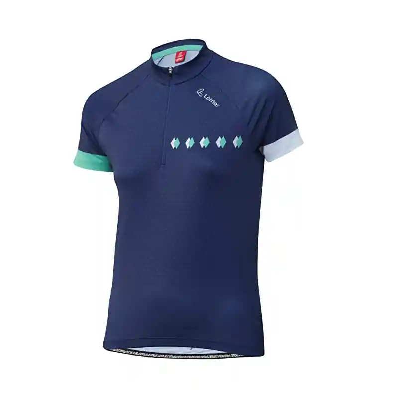 Löffler HZ Rise blaues Damen-Radtrikot Expressversand