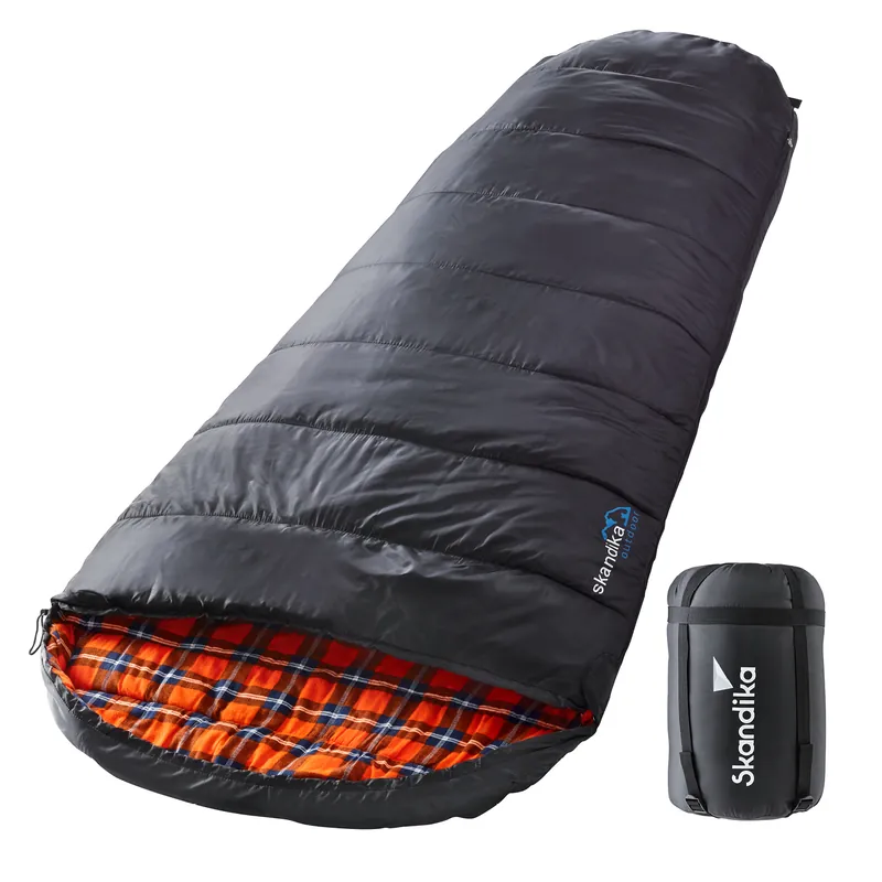Neue Ware Skandika Schlafsack Vegas-L XXL schwarze Mumienschlafsack