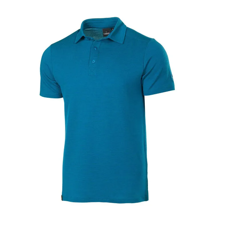 Neue Kollektion Ivanhoe Elis Electric blaues Herren Poloshirt