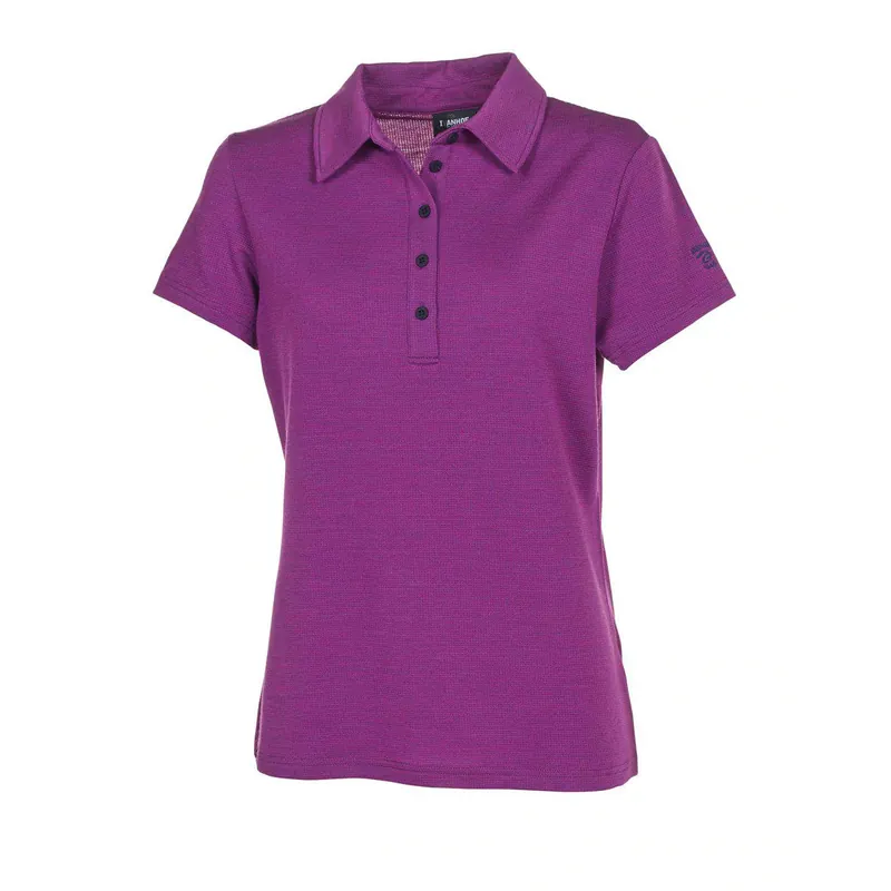 Rabatt Ivanhoe Evin violettes Damen Poloshirt