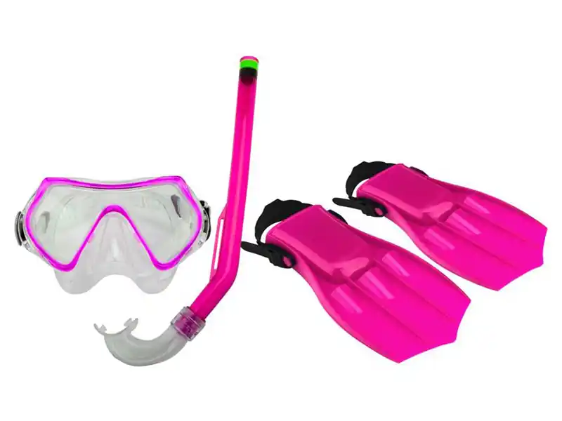 Kracherpreis Waimea Kinder Tauchset - Pink