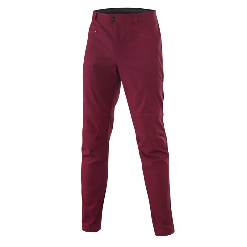 Echt Löffler Tapered CSL rote Herren Zip-Off Hose