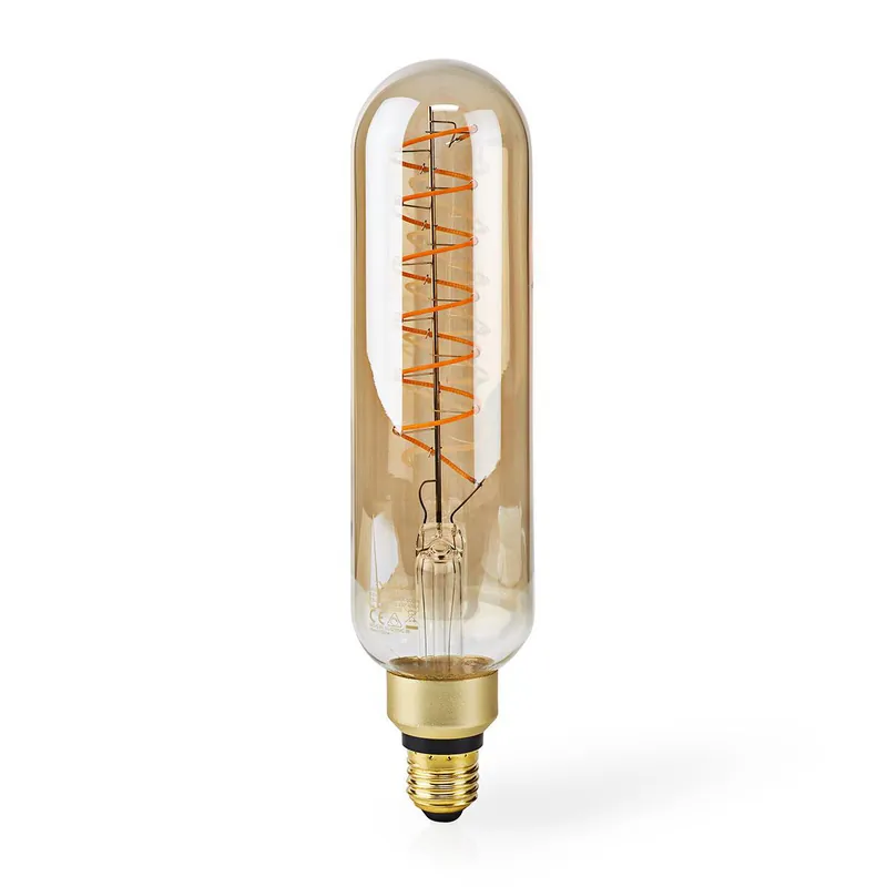Neue Kollektion Nedis LBSDE27T65GD E27 LED-Filament-Lampe