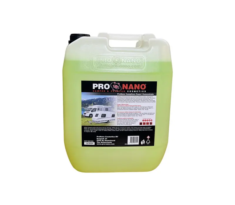 ProNano CampCare Foam 20 Liter Wohnmobil- und Wohnwagen-Shampoo Meistverkauft
