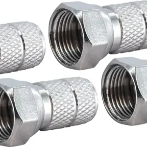 Nur Für Kurze Zeit Schwaiger FST8204 241 8,2 mm F-Aufdrehstecker Set