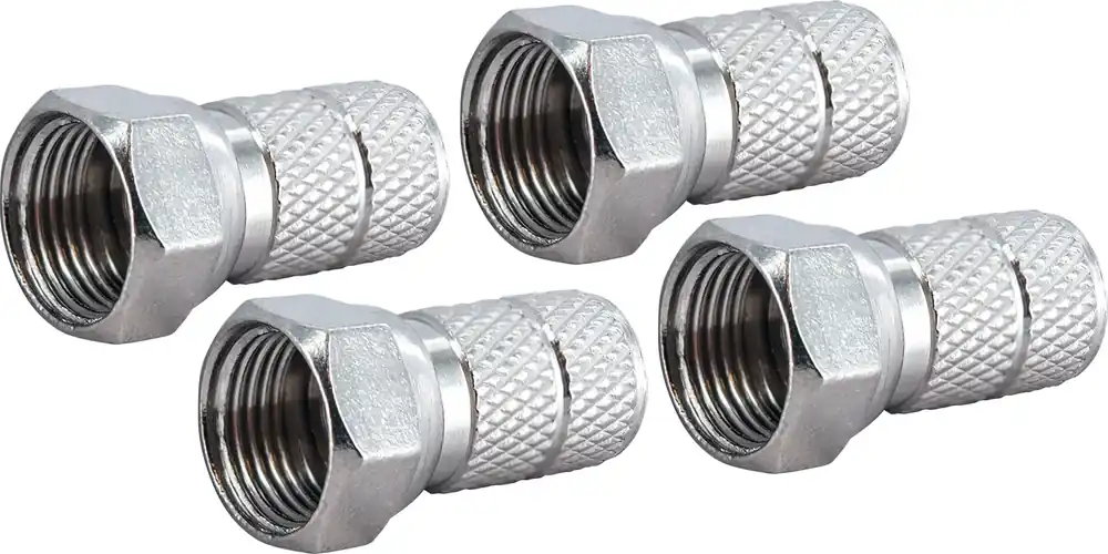 Nur Für Kurze Zeit Schwaiger FST8204 241 8,2 mm F-Aufdrehstecker Set
