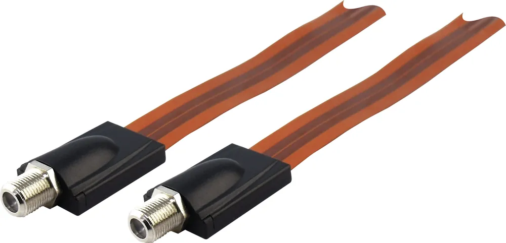 Schwaiger 44 cm lange ultraflache Koax Fensterdurchfürung Neue Kollektion