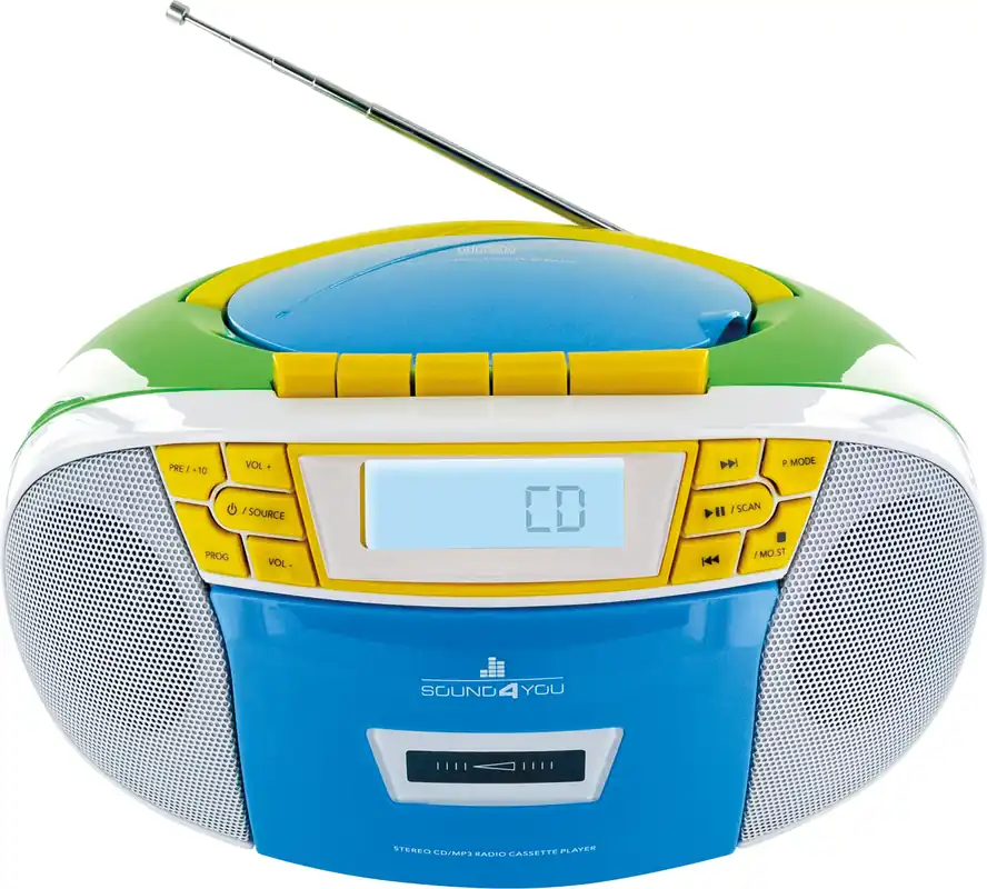 Schwaiger Tragbarer CD-Player - Multi Sichere Zahlung