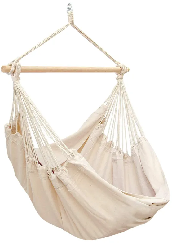 AMANKA 185 x 130 XXL Hängestuhl - Ivory Neue Kollektion