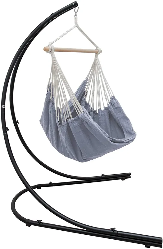 Sale AMANKA XXL Hängesessel mit Gestell - Grey